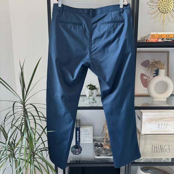Bonobos Maide Slim Straight Navy Golf Chino Performance Pants Men’s 35 X 30 - Picture 3 of 11